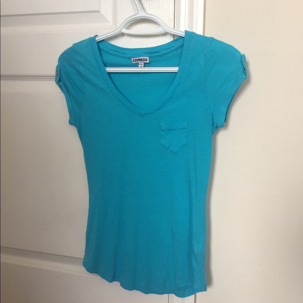 Express Blue Tee - Picture 4 of 4